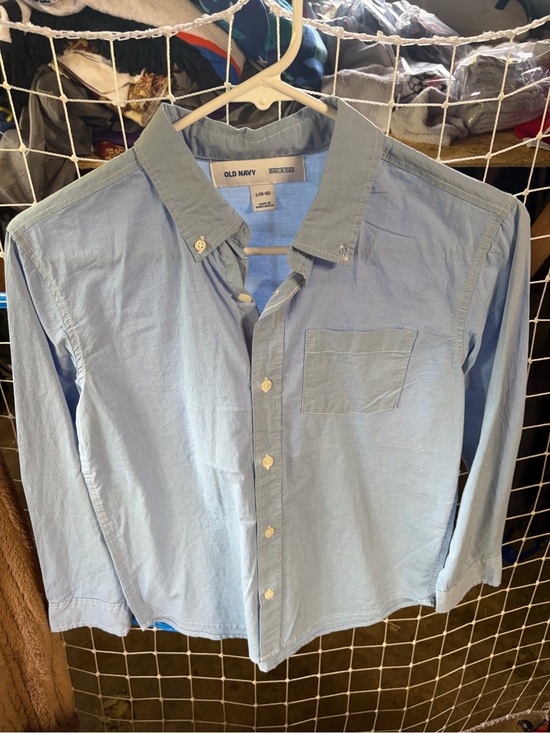 Old Navy Other - Old Navy Light Blue Button-Down Shirt for kids new with tags